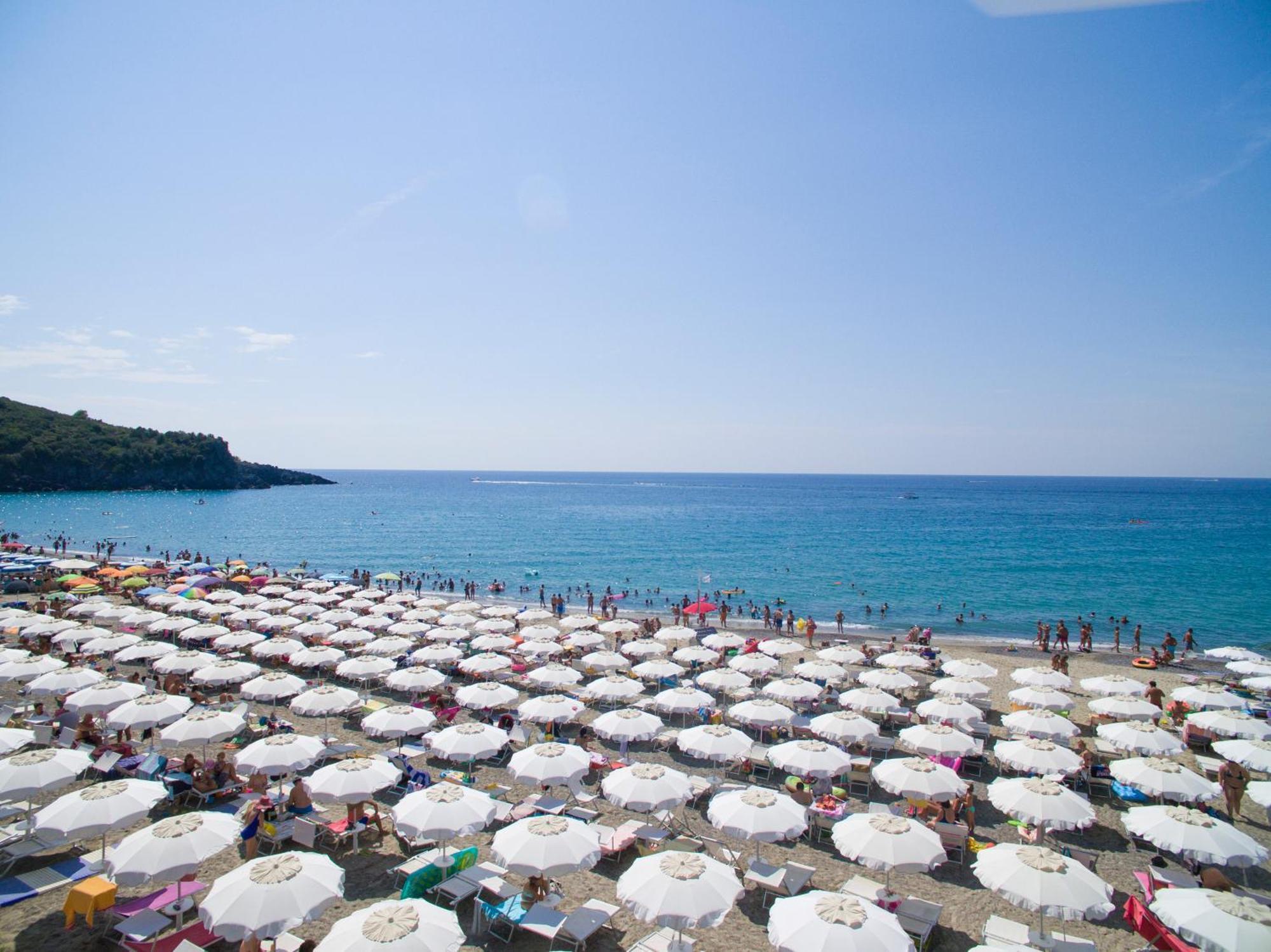 Ferienwohnung Blue Marlin Marina di Camerota Exterior foto