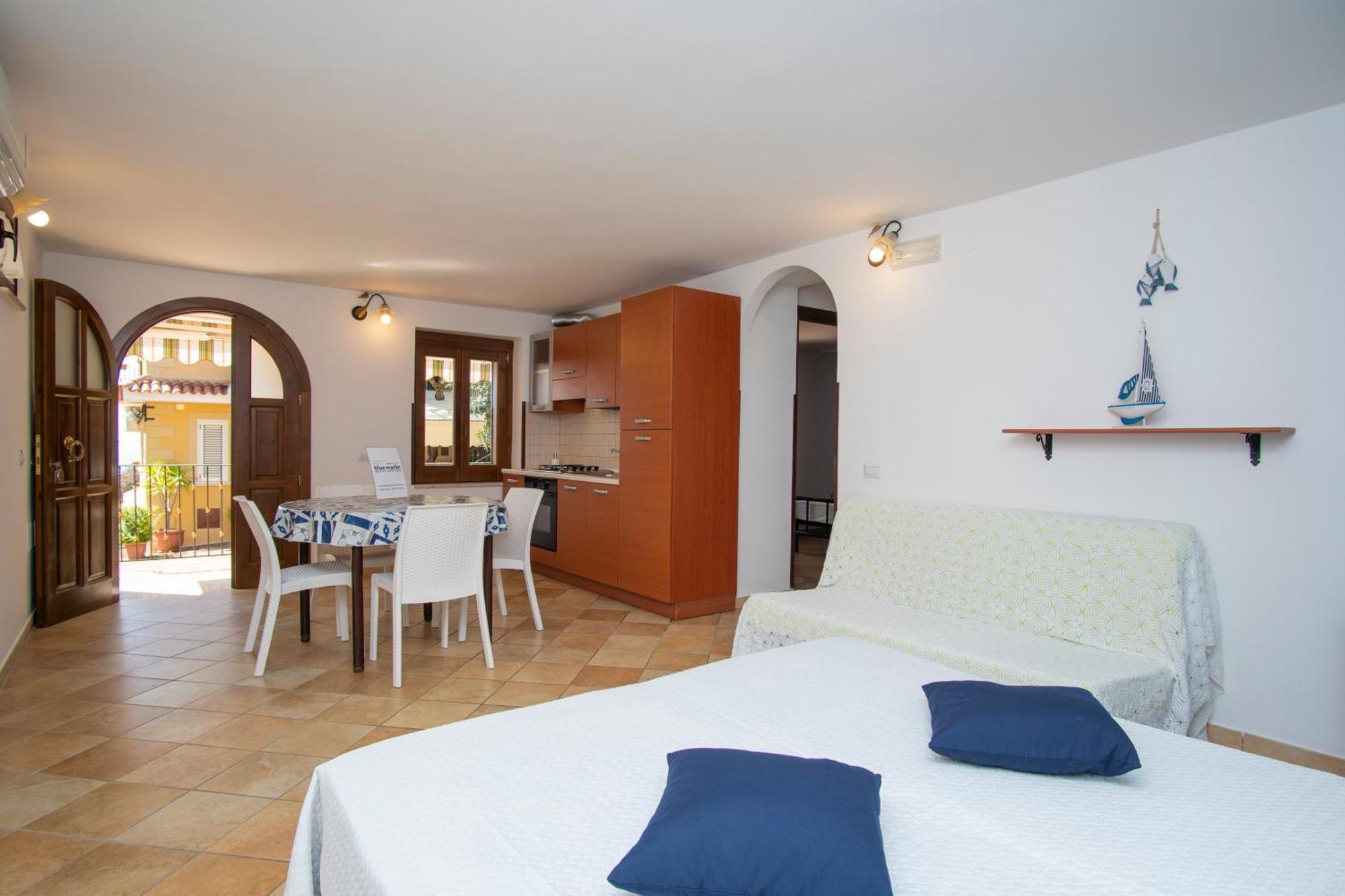 Ferienwohnung Blue Marlin Marina di Camerota Exterior foto