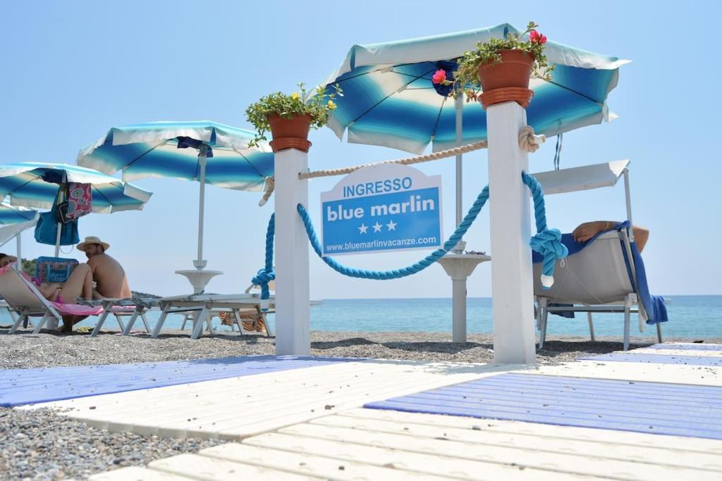 Ferienwohnung Blue Marlin Marina di Camerota Exterior foto